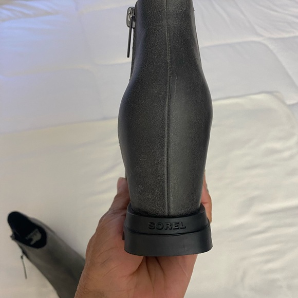 NWB Sorel Women’s Joan Of Arctic Quarry Wedge lll Zip Boot Size 7. - Picture 11 of 11